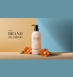 Promo Banner For Shampoo Ad