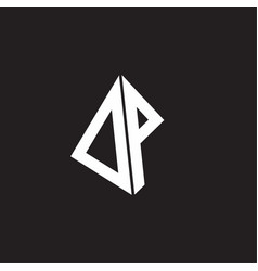 Dp Logo Monogram With Standout Triangle Shape