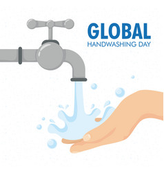 Global Handwashing Day Lettering Campaign