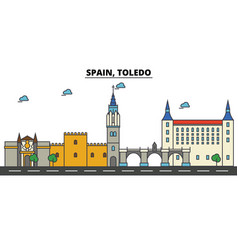 Spain Toledo City Skyline Architecture