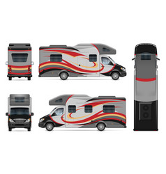 Rv Template Vehicle Branding Mock Up Side Front