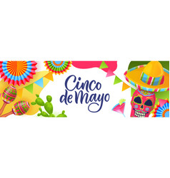 Cinco De Mayo Fiesta Banner Poster Greeting Card