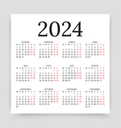 Calendar 2024 Yearly Calender Organizer Week