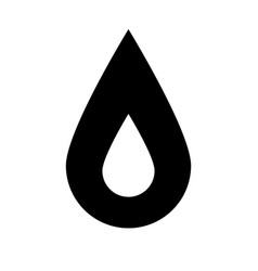 Fire Silhouette Icon Or Gas Energy