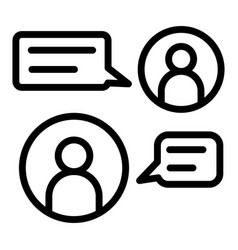 Online Communication Icon