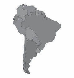 South America Political Map