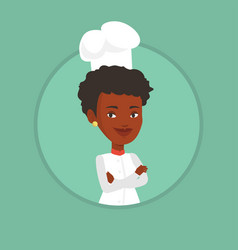 Confident Female Chef With Arms Crossed