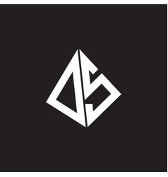 Ds Logo Monogram With Standout Triangle Shape