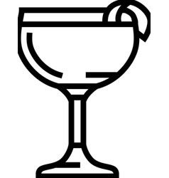 Glass Drink Sidecar Cocktail Line Icon