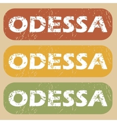 Vintage Odessa Stamp Set