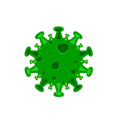 Coronavirus Icon Design Concept