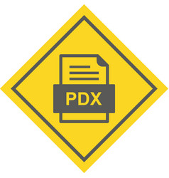 Pdx File Document Icon