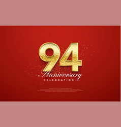 94th Anniversary Number For A Birthday