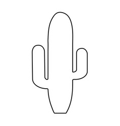 Cactus Line Icon