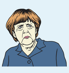 Angela Merkel Cartoon