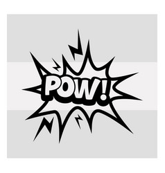 Action Signs Svg Pow Comic Speech