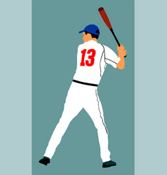 Baseball Player Isolated