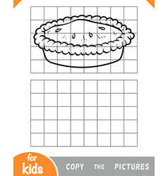 Copy The Picture Game For Children Pie