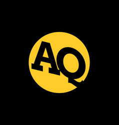 Merger Shape Of Aq Initial Letter