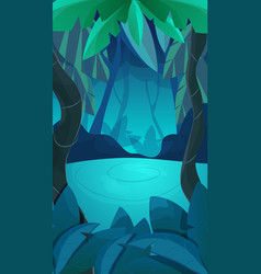 Jungle Forest Game Splash Screen Vertical