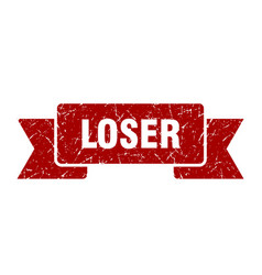 Loser Grunge Vintage Retro Band Ribbon