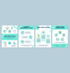 Core Web Vitals Brochure Template