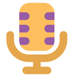 Podcast Microphone On A White Background