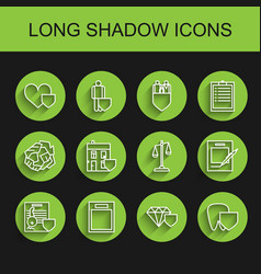 Set Line Document With Key With Shield Empty Form