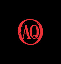 Merger Shape Of Aq Initial Letter