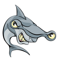 Hammer Head Shark Cartoon