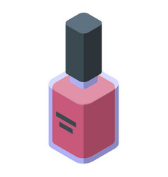 Isometric Nail Polish Bottle