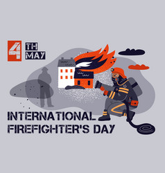 Firefighters Day Poster International