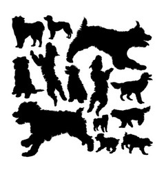 Pyrenean Shepherd Dog Silhouettes