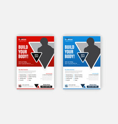 Fitness Gym Flyer And Poster Template