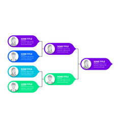 Infographic Template Business Hierarchy