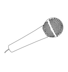 Stage Mic Outline