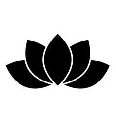 Lotus Silhouette Icon