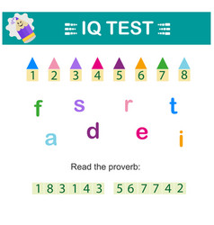 Read The Proverb Iq Test Intelligence Puzzle