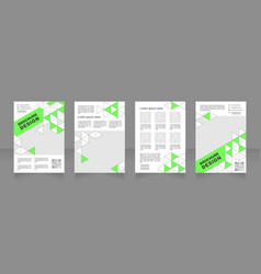 Executive Team Blank Brochure Design