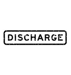 Grunge Black Discharge Word Rubber Seal Stamp