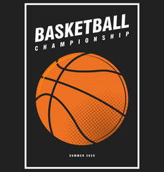 Basketball Nba Tournament Sport Poster Design