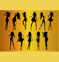 Girl Silhouettes