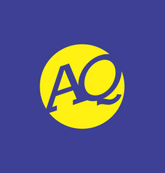 Merger Shape Of Aq Initial Letter