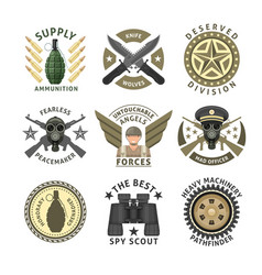 Military Units Emblems