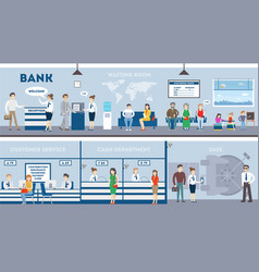 Bank Interior Set