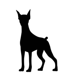 Cute Dog Silhouette