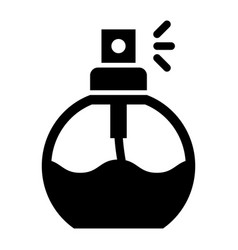 Perfume Bottle Glyph Icon For Personal