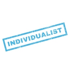 Individualist Rubber Stamp