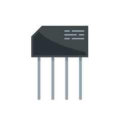 Voltage Circuit Icon Flat Electric