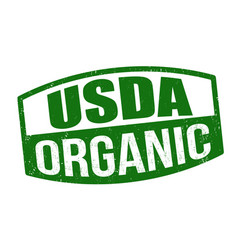 Usda Organic Sign Or Stamp